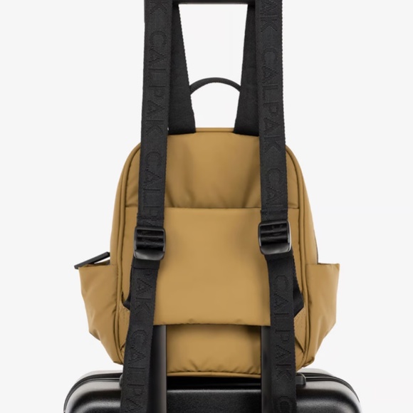 Luka Mini Backpack in Khaki - Picture 2 of 9